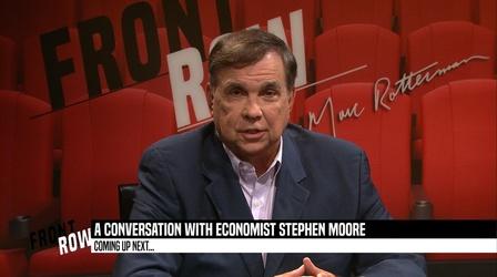 Video thumbnail: Front Row w/ Marc Rotterman Sept. 16, 2016 - Front Row Special w Stephen Moore