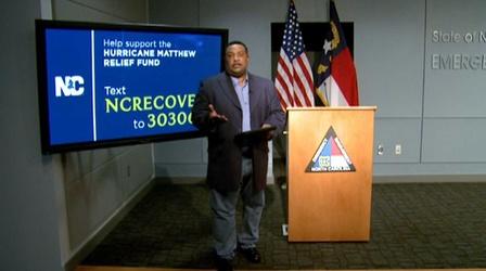 Video thumbnail: NC Now Hurricane Matthew Special pt. 3