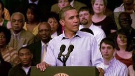 Video thumbnail: NC Now President Obama visits Guilford Tech