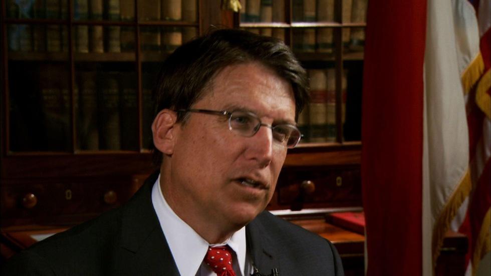 Gov. Pat McCrory Interview image