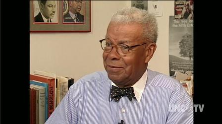 Video thumbnail: NC People Chuck Stone, Chuck Stone, UNC-CH Prof. of Journalism(2003)