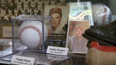 Video thumbnail: North Carolina Weekend NC Baseball Museum