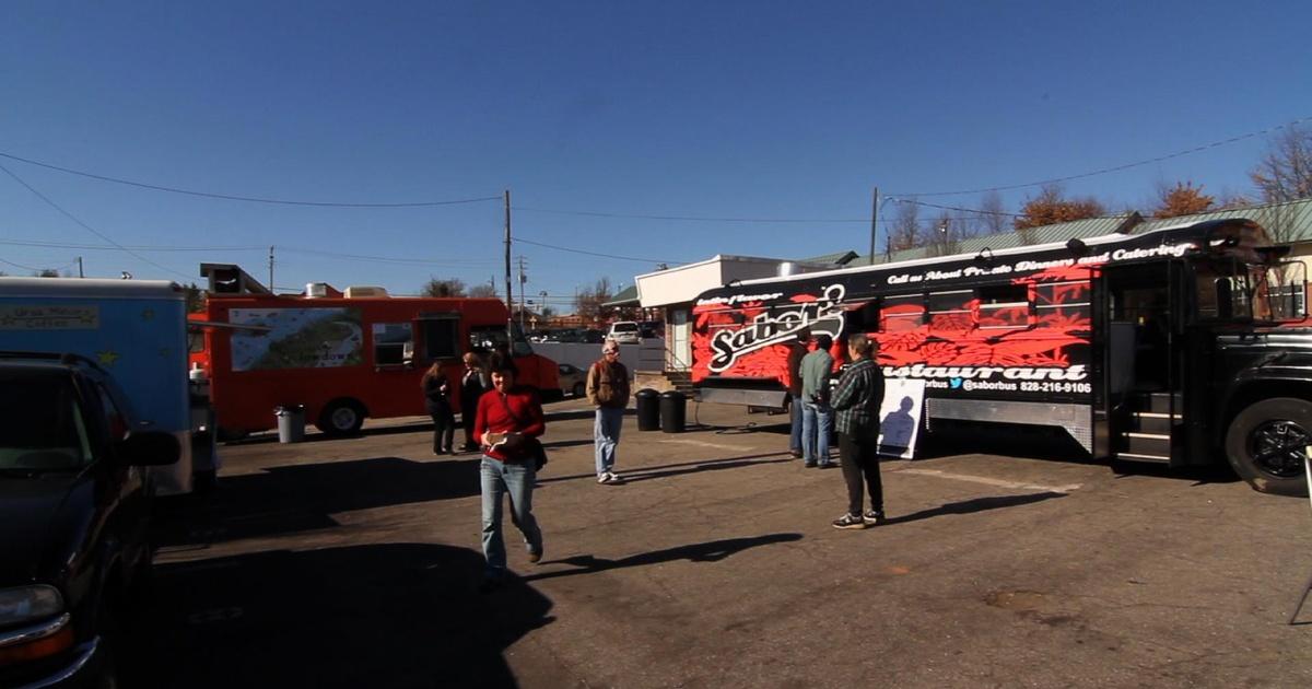 North Carolina Weekend "The Lot" Asheville Food Trucks PBS