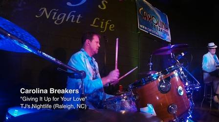Video thumbnail: Bands of the Sand Carolina Breakers - Givin' It Up for Your Love