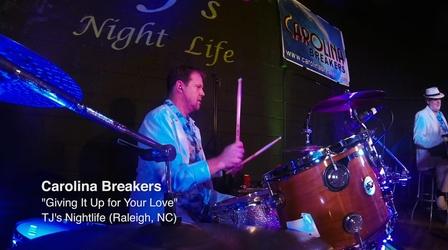 Video thumbnail: Bands of the Sand Carolina Breakers - Givin' It Up for Your Love