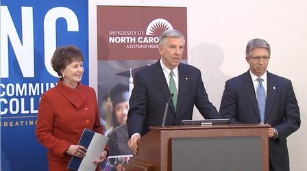 Video thumbnail: The University of North Carolina: A Multi-Campus University NC Higher-Education Statewide Economic Impact Analysis