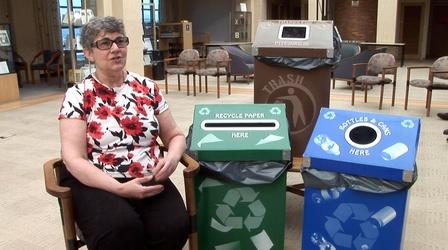 Video thumbnail: Greenlife Pennsylvania Weinberg Memorial Library Green Team