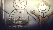 Cooper Jones - 3rd Grade Winner PBS Kids Young Writers