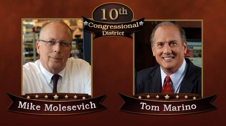 Video thumbnail: WVIA Special Presentations 2016 Pennsylvania 10th Congressional District Debate