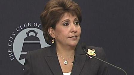 Video thumbnail: The City Club Forum Diversity Thought Leadership Series: Janet Murguía