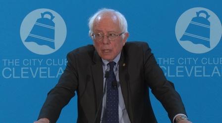 Video thumbnail: The City Club Forum Remarks from Senator Bernie Sanders