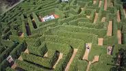 Garden Maze At Luray Caverans