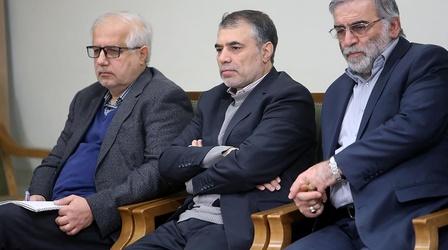 Video thumbnail: PBS NewsHour Iran's top nuclear scientist killed in an attack