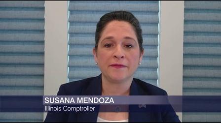 Video thumbnail: Chicago Tonight Comptroller on How COVID-19 is Affecting the State Budget