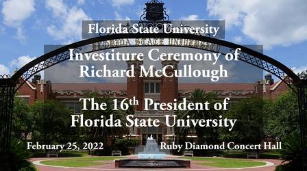 Video thumbnail: 4fsu Investiture Ceremony of Richard McCullough