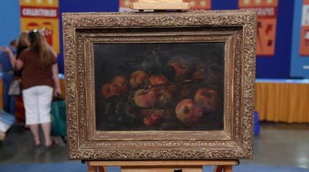 Video thumbnail: Antiques Roadshow Appraisal: Paul Lacroix Oil Painting with Original Frame