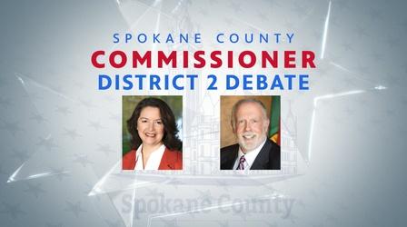 Video thumbnail: KSPS Public Television County Commissioner Debate - Mary Kuney and David Green