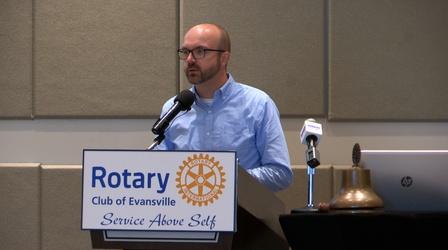 Video thumbnail: Evansville Rotary Club Regional Voices: National Corvette Museum