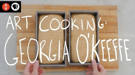 Video thumbnail: The Art Assignment Art Cooking: Georgia O'Keeffe