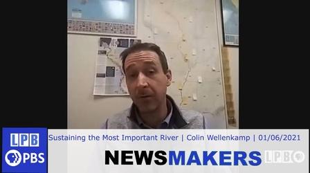 Video thumbnail: Newsmakers Colin Wellenkamp | Sustaining the Mississippi River