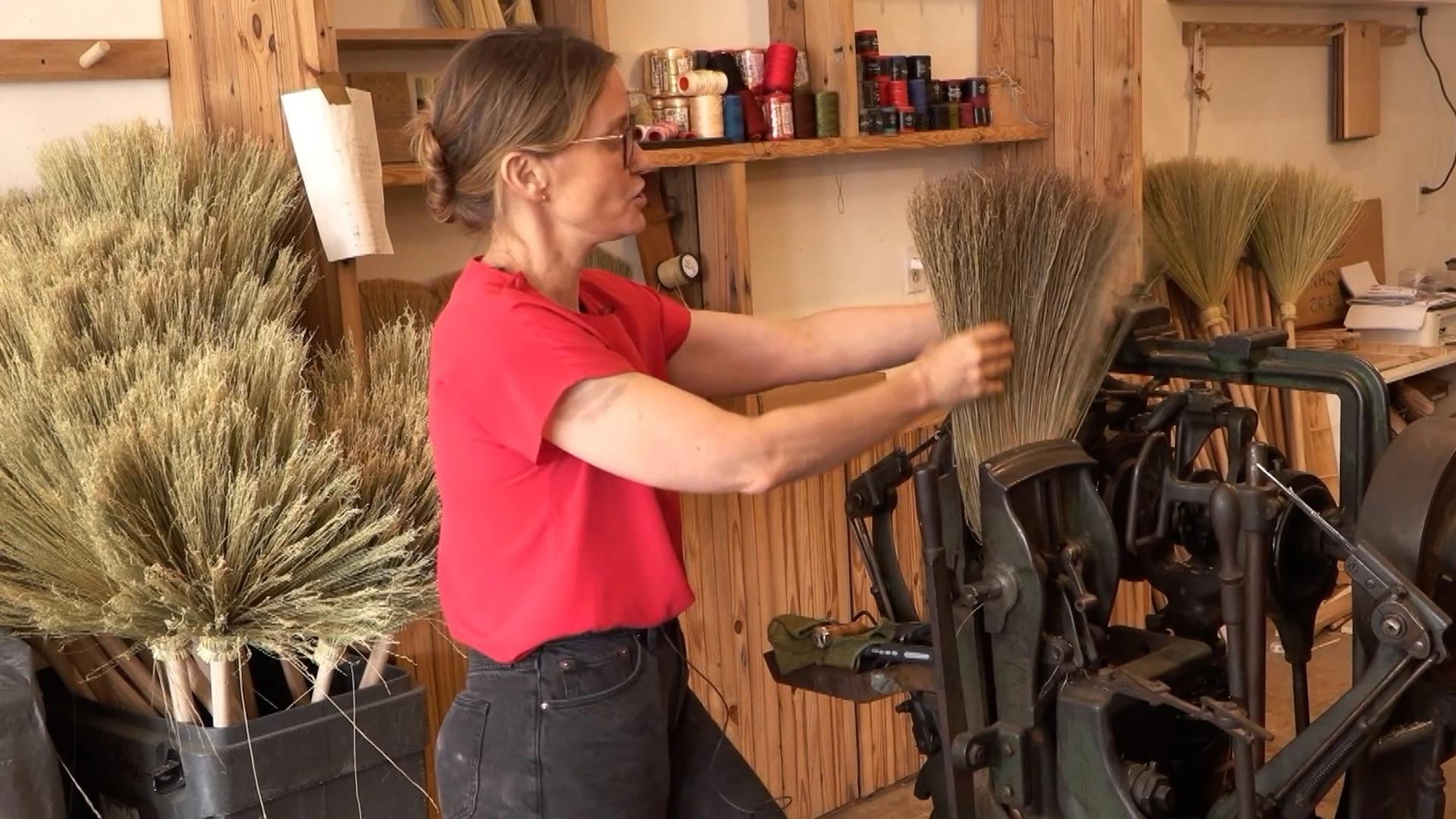 Keeping Art of Appalachian Broom Making Alive