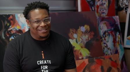 Video thumbnail: arts IN focus Theopolis Smith III, Painter & Molly Shondell, Pyrography