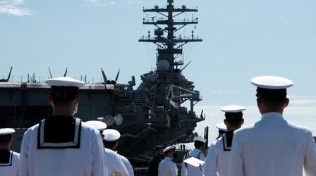 Video thumbnail: PBS NewsHour Mental health workers find ‘rampant’ hopelessness in Navy