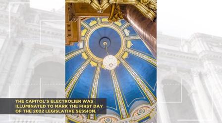 Video thumbnail: Almanac: At the Capitol Session begins, House Leaders live, Rep. Hausman retiring
