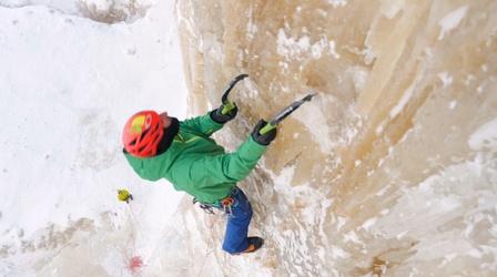 Video thumbnail: Great Lakes Now Ice Climbing and Offshore Wind