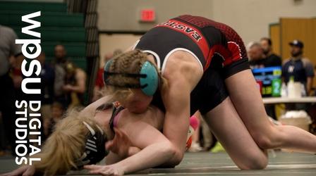 Video thumbnail: WPSU Shorts Winning the match: The fight to sanction girls wrestling