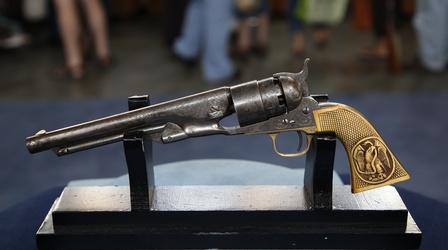 Video thumbnail: Antiques Roadshow Appraisal: Engraved Colt Pistol, ca. 1869