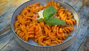 Bell Pepper Pasta – Farm to Fork with Sharon Profis