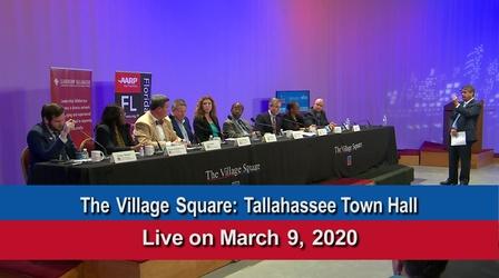 Video thumbnail: WFSU Documentary & Public Affairs Village Square: Tallahassee Town Hall 2020
