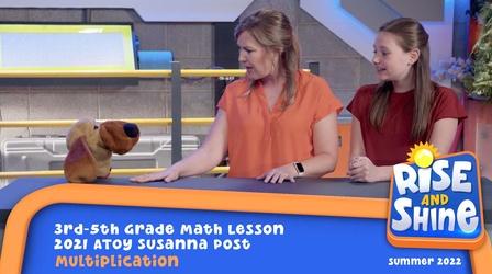Video thumbnail: Rise and Shine Susanna Post - Multiplication