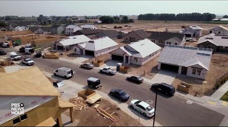 Video thumbnail: PBS NewsHour As housing costs rise, so do questions of affordability