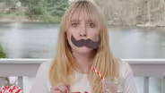 Mustache Straw Craft