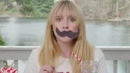 Mustache Straw Craft