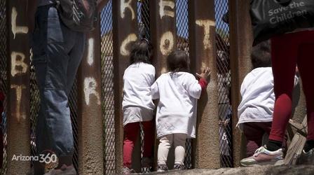 Video thumbnail: Arizona 360 State infrastructure, migrants march, vaccine hesitancy