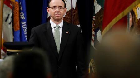 Video thumbnail: PBS NewsHour Trump maintains 'no collusion' after Russian indictments