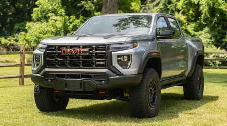 Video thumbnail: MotorWeek 2024 GMC Canyon AT4X AEV Edition & 2024 Hyundai Elantra N