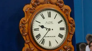 Appraisal: English Victorian Wall Clock, ca. 1870