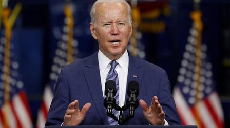 Video thumbnail: PBS NewsHour The core unresolved issues holding up Biden spending bills