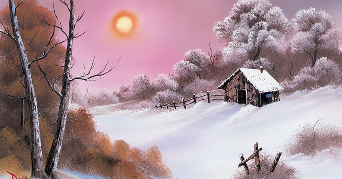 Winter Night - The Joy of Painting S3E4