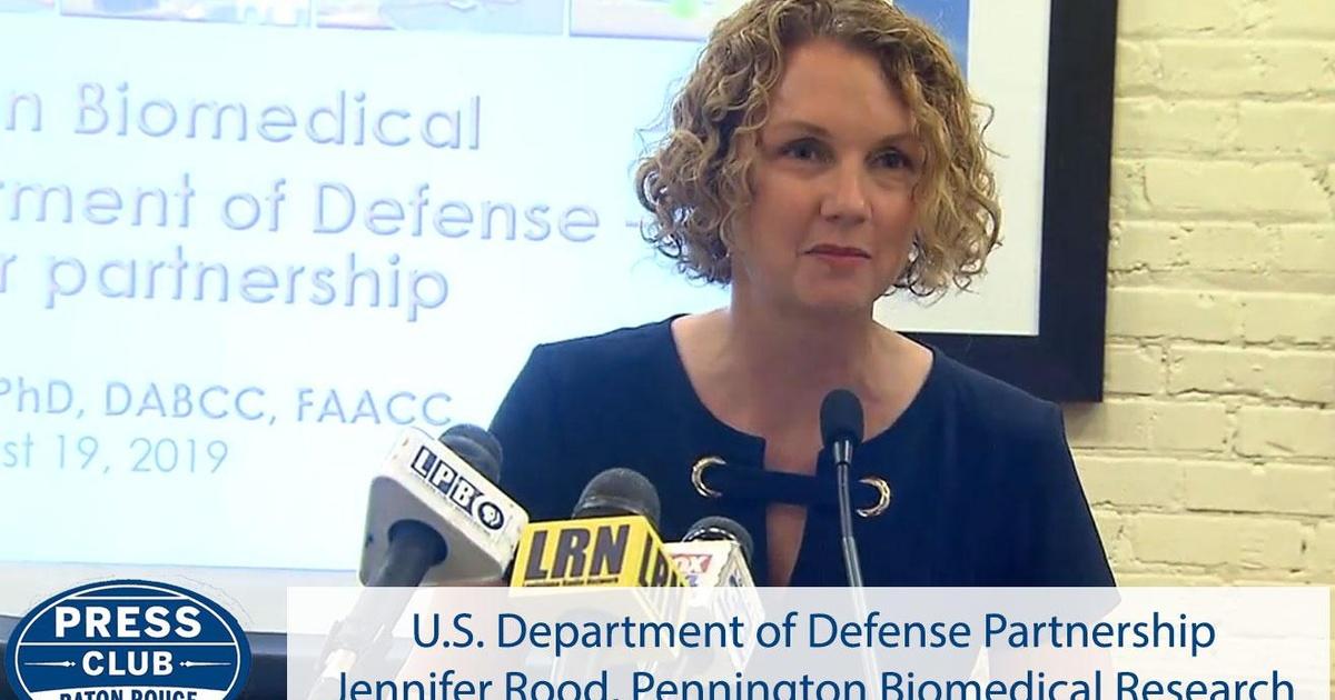 Press Club | PBRC’s Defense Partnership | Jennifer Rood | 08/19/19 ...
