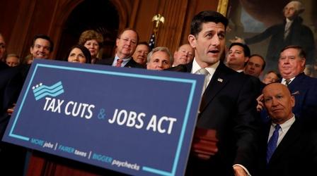 Video thumbnail: PBS NewsHour How the GOP tax overhaul could affect student debt