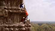 Climbing the Towers of Angkor Wat