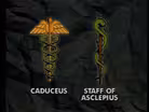 Caduceus vs. Asclepius
