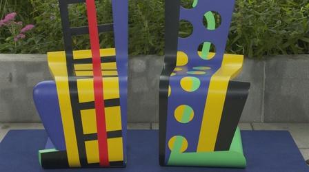 Video thumbnail: Antiques Roadshow Appraisal: 1989 Alan Siegel Harlequin Chairs