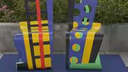 Appraisal: 1989 Alan Siegel Harlequin Chairs