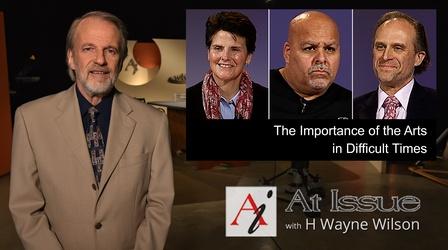 Video thumbnail: At Issue S33 E21: The Role of the Arts in Difficult Times